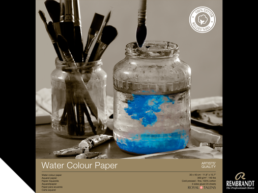 Rembrandt Aquarelpapier (100% katoen)