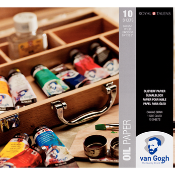 Van Gogh olieverf papier
