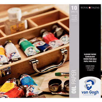 Van Gogh olieverf papier