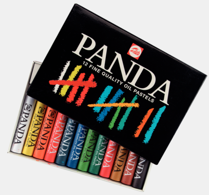 Talens Art Creation Panda oliepastels set | 12 kleuren