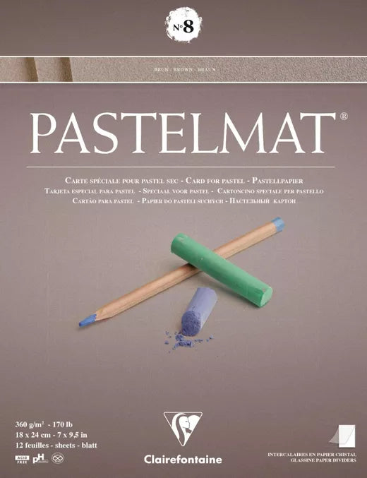 Clairefontaine pastelmat blok nummer 8