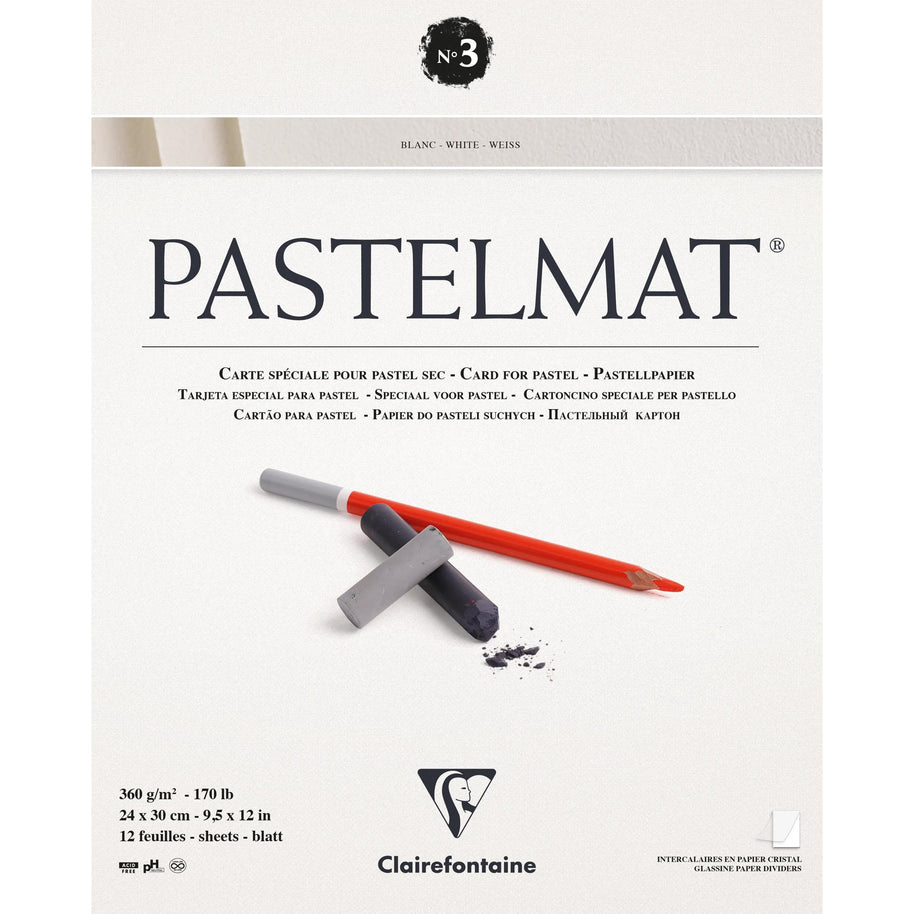 Clairefontaine pastelmat blok nummer 3