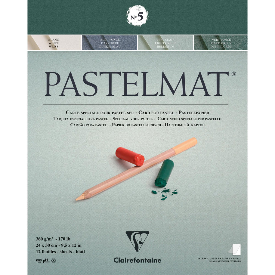 Clairefontaine pastelmat blok nummer 5