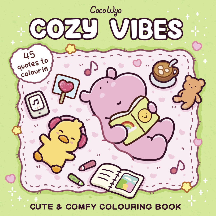 Coco Wyo   Cozy Vibes - Kleurboek voor alle leeftijden