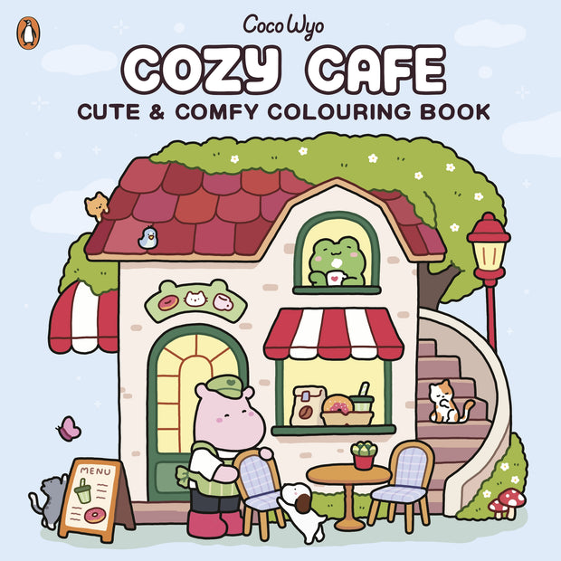 Coco Wyo Cozy Cafe- Kleurboek voor alle leeftijden