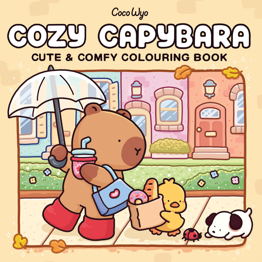 Coco Wyo Cozy Capybara- Kleurboek voor alle leeftijden