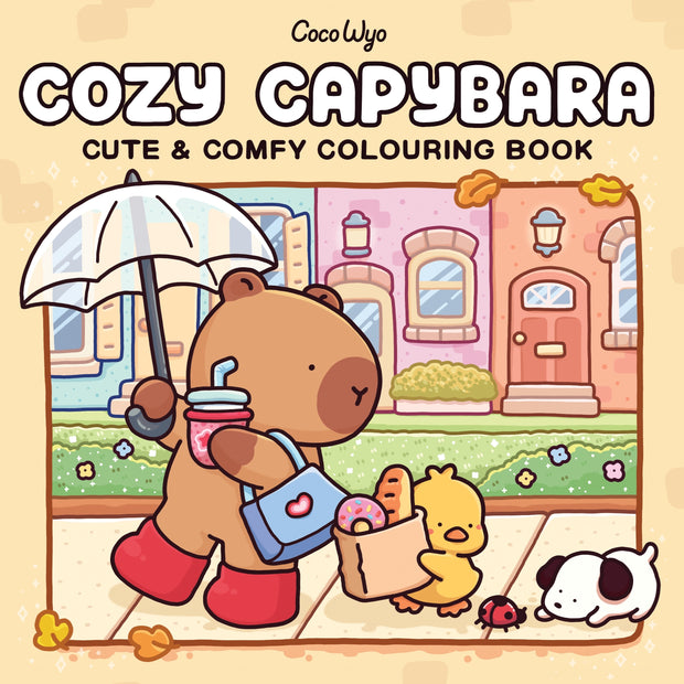 Coco Wyo Cozy Capybara- Kleurboek voor alle leeftijden