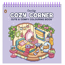 Coco Wyo Girl Cozy Corner spriaal gebonden - Kleurboek voor alle leeftijden