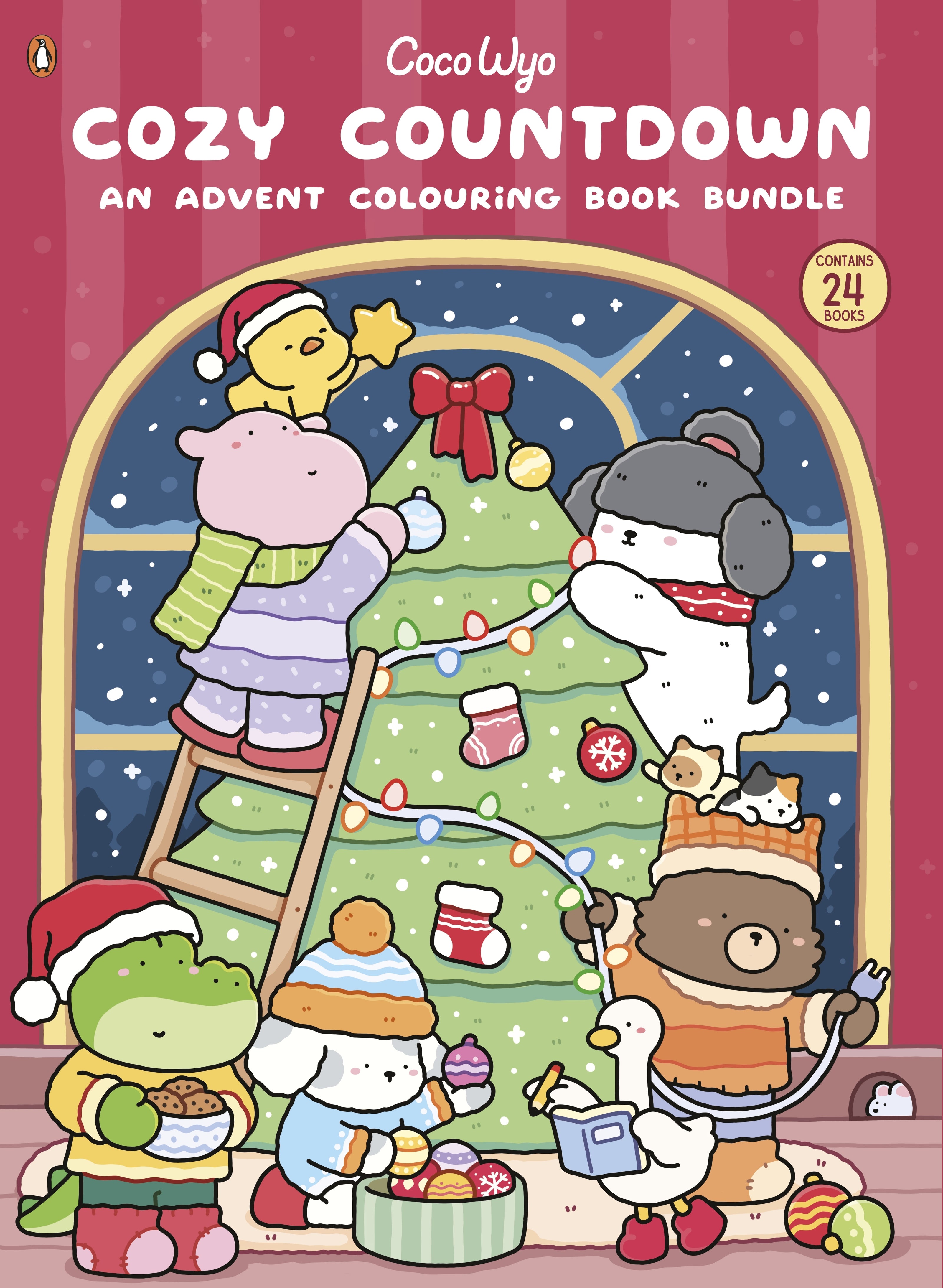 Coco Wyo Cozy Countdown - Kleurboek voor alle leeftijden