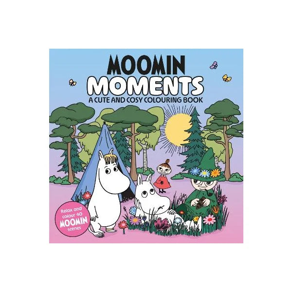 Moomin Moments A Cute and Cosy Colouring Book voor alle leeftijden