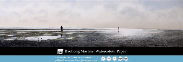 Baohong - Masters' Watercolour blok medium grain