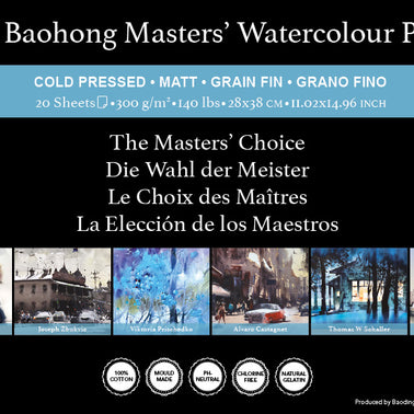 Baohong - Masters' Watercolour vel medium grain