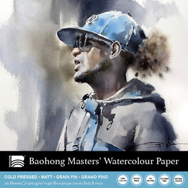 Baohong - Masters' Watercolour blok medium grain
