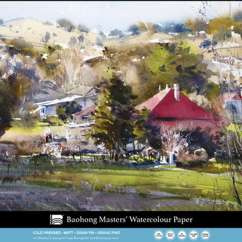 Baohong - Masters' Watercolour blok medium grain
