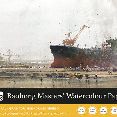 Baohong - Masters' Watercolour blok rough grain
