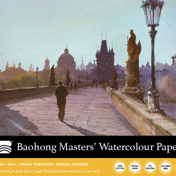 Baohong - Masters' Watercolour blok rough grain