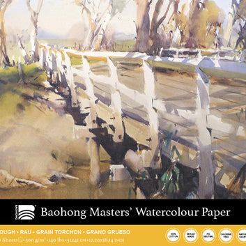 Baohong - Masters' Watercolour blok rough grain