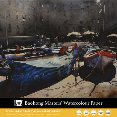 Baohong - Masters' Watercolour blok rough grain