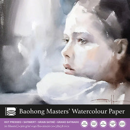 Baohong - Masters' Watercolour blok smooth grain