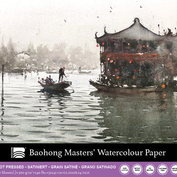 Baohong - Masters' Watercolour blok smooth grain