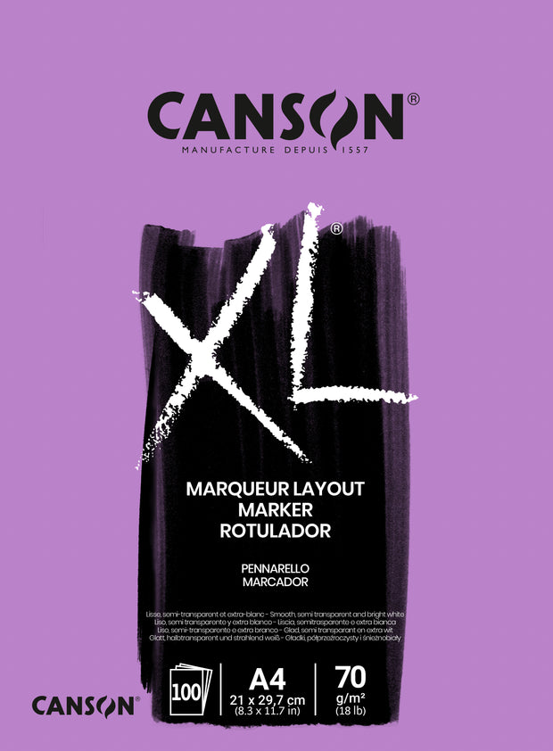 Canson XL marker schetsblok 70 g