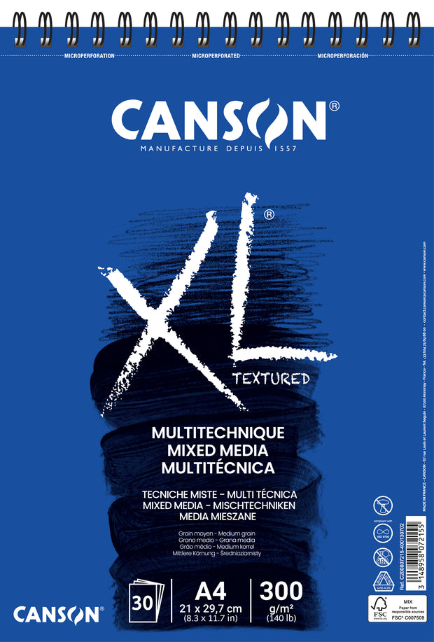Canson XL mixed media papier blok 160 g