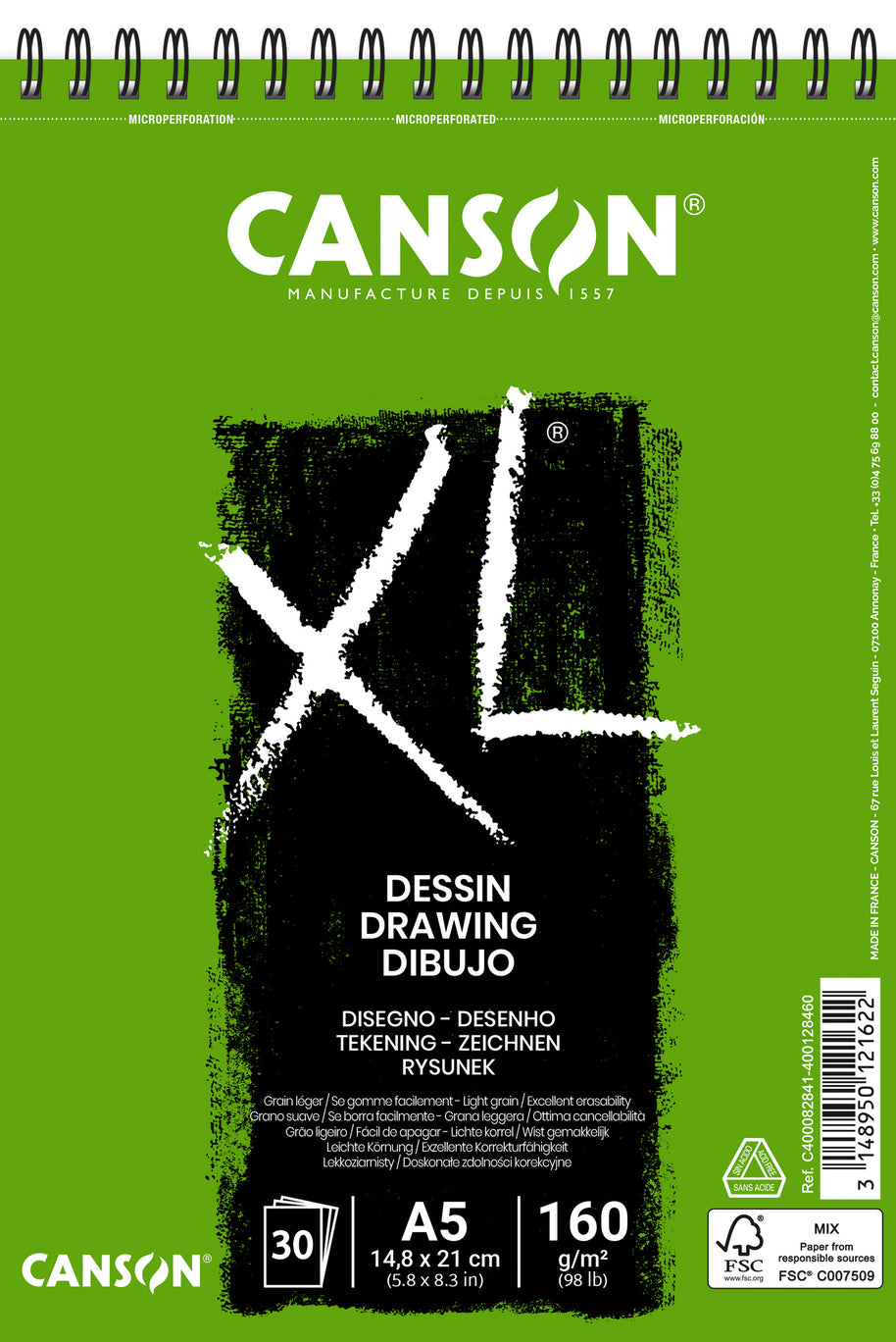 Canson XL dessin teken en schetsblok 160 g