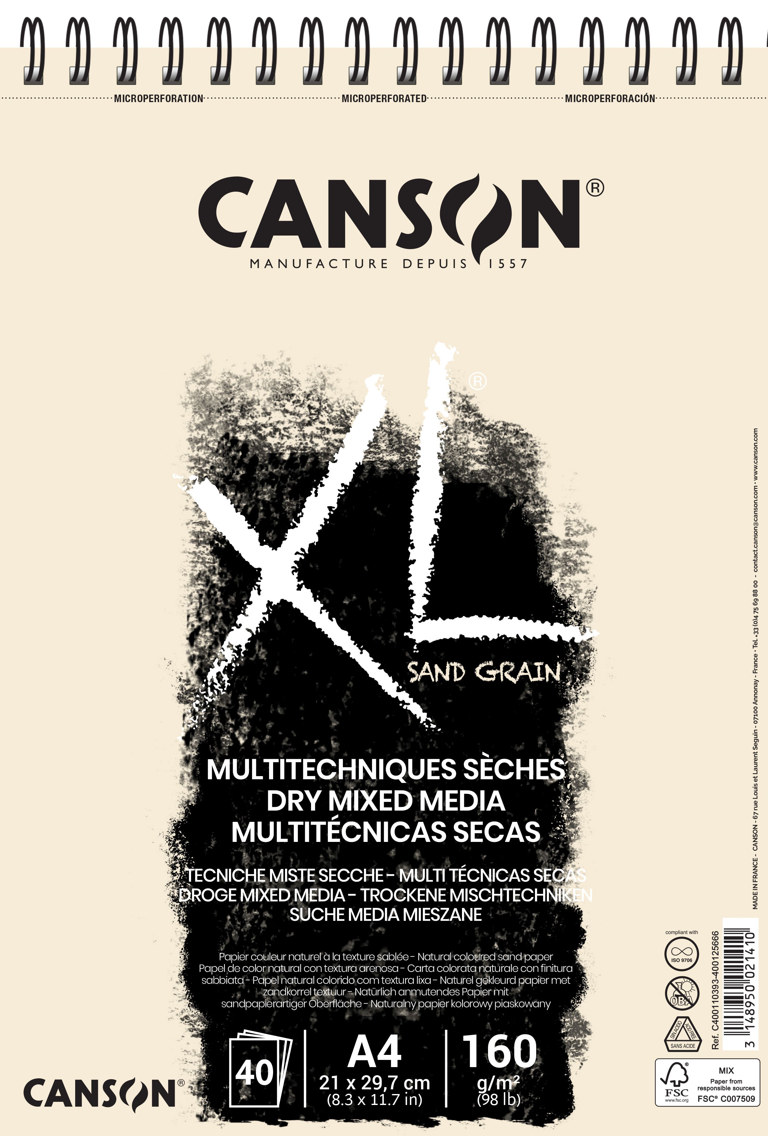 Canson XL schetsblok van kraft papier 90 g