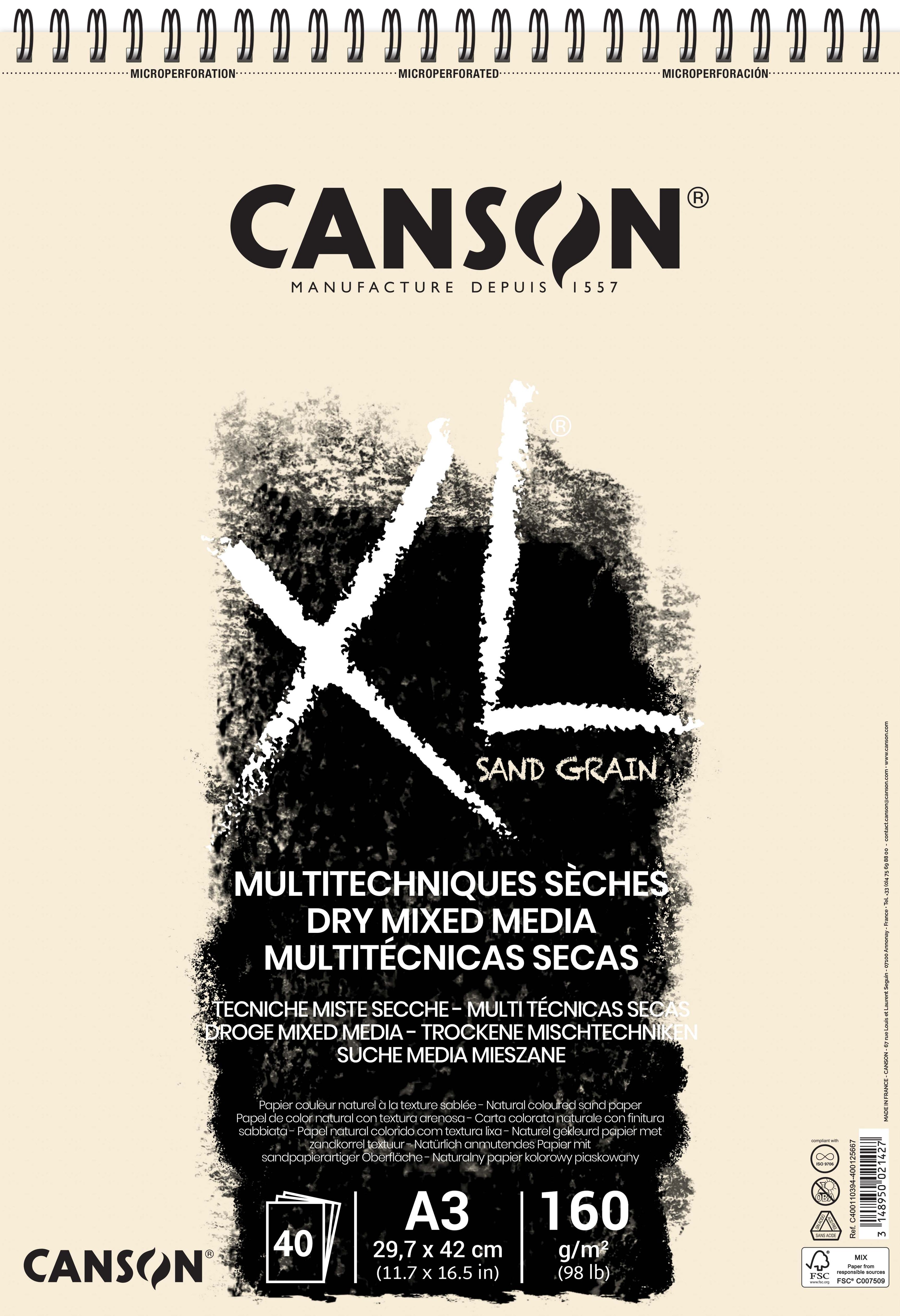 Canson XL schetsblok van kraft papier 90 g