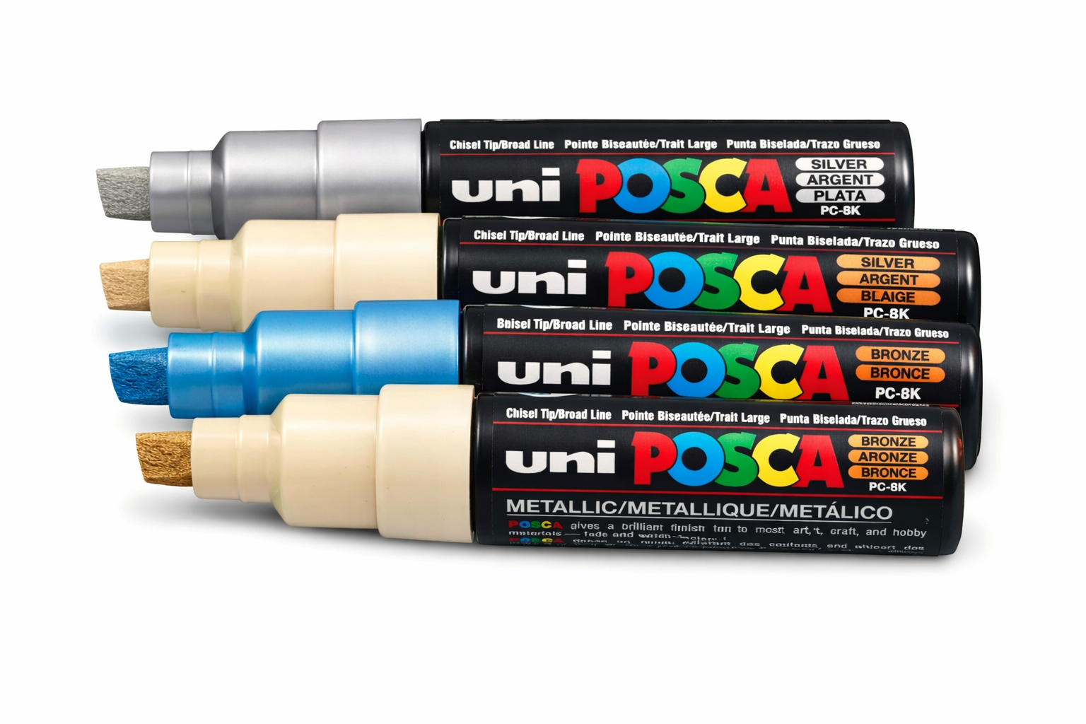 Posca Verfmarker Breed en schijn - 8 MM - PC-8K