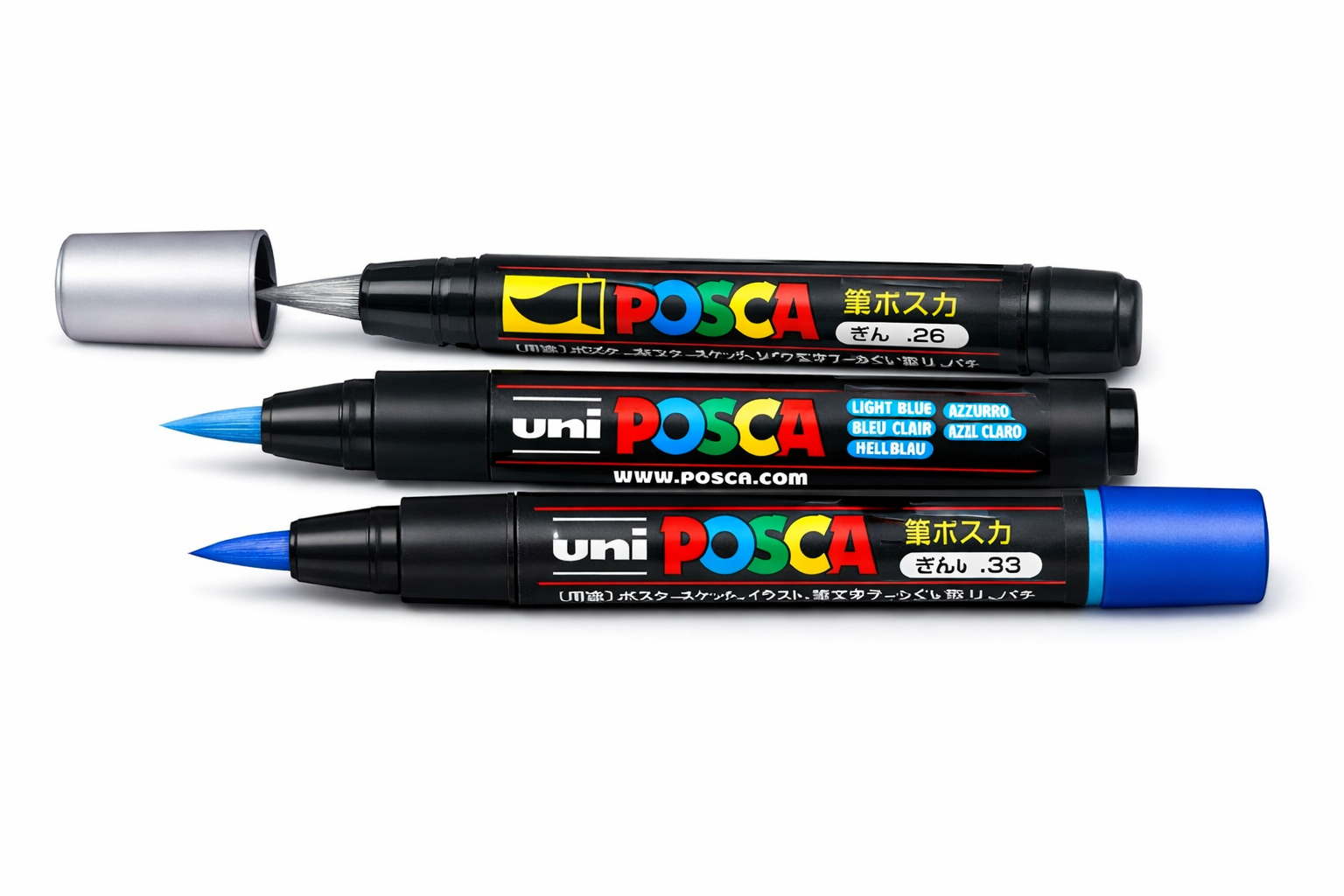 Posca Verfmarker Brush - 1-10 MM - PCF-350