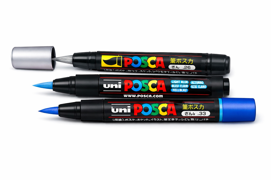 Posca Verfmarker Brush - 1-10 MM - PCF-350