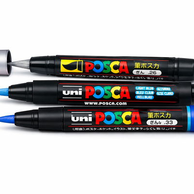 Posca Verfmarker Brush - 1-10 MM - PCF-350