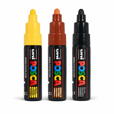 Posca Verfmarker Brede punt - 4,5 - 5,5  mm - PC-7M