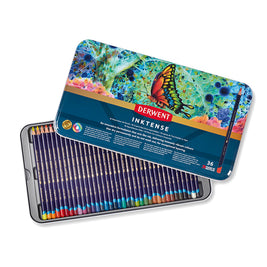 Derwent - Inktense potlood blik van 36 potloden