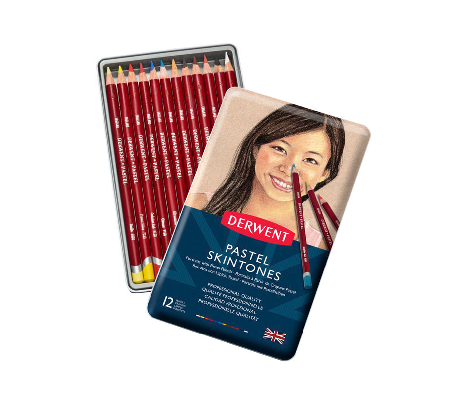 Derwent - Pastel blister met 6 potloden