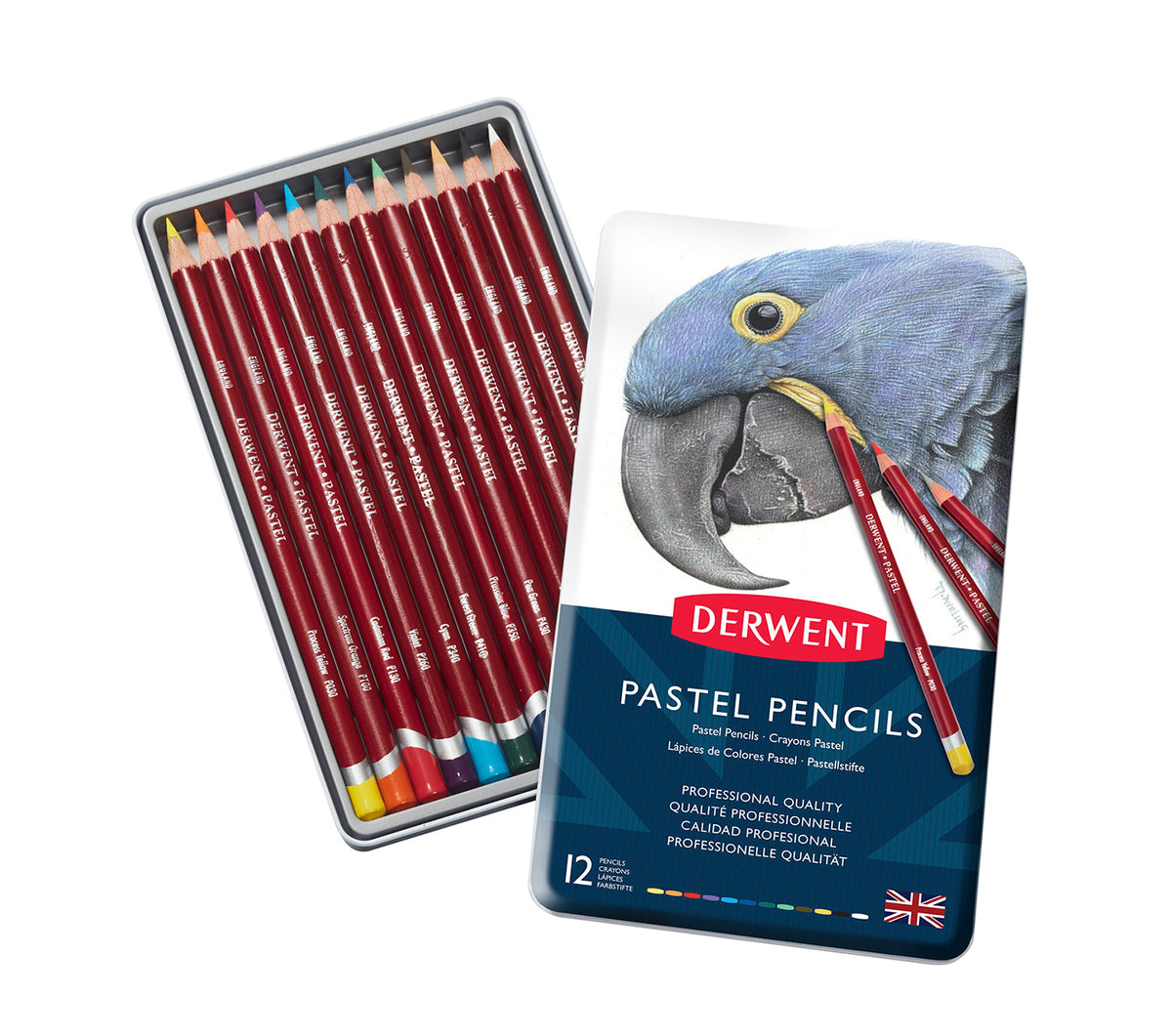 Derwent - Pastel portrait blik van 12 potloden