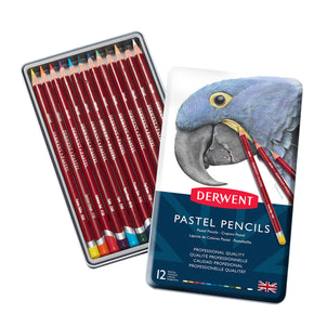 Derwent - Pastel portrait blik van 12 potloden