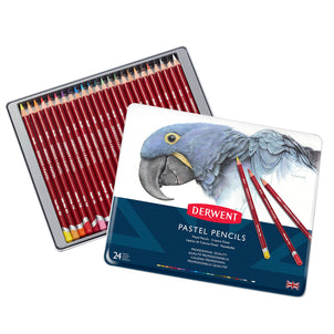 Derwent - Pastel blik van 12 potloden