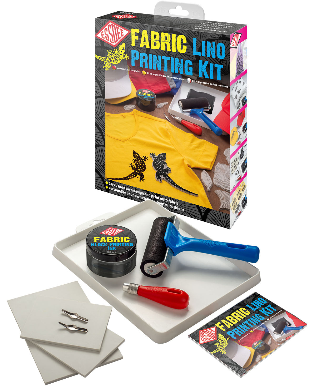 Essdee Textiel Linodruk Kit