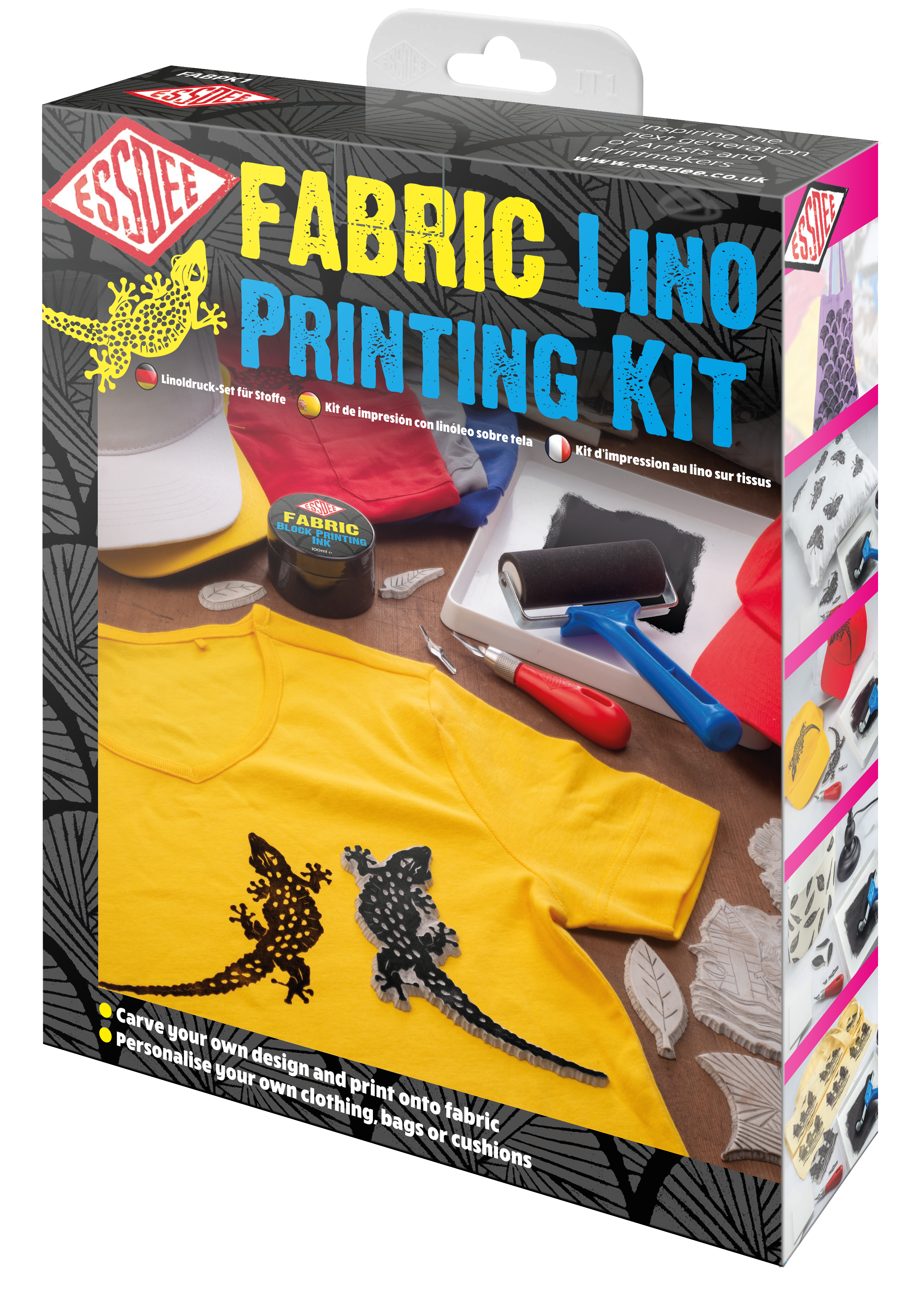 Essdee Textiel Linodruk Kit