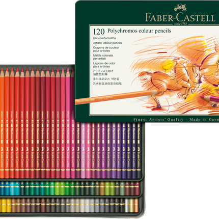 Kleurpotlood Faber-Castell Polychromos etui a 120 stuks
