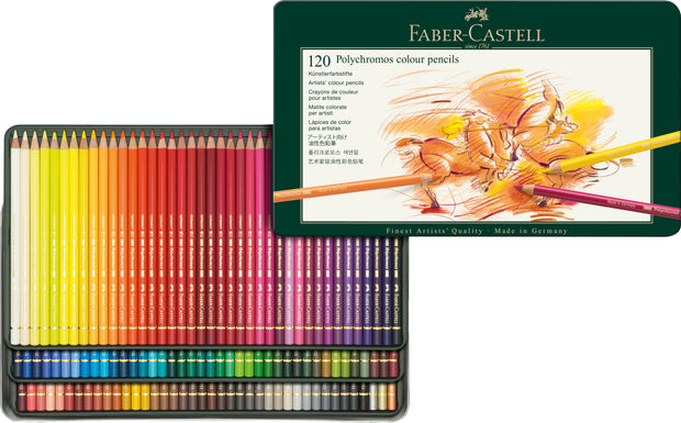 Kleurpotlood Faber-Castell Polychromos etui a 120 stuks