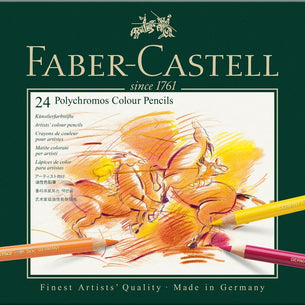 Kleurpotlood Faber-Castell Polychromos etui a 24 stuks