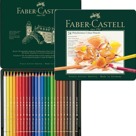 Kleurpotlood Faber-Castell Polychromos etui a 24 stuks
