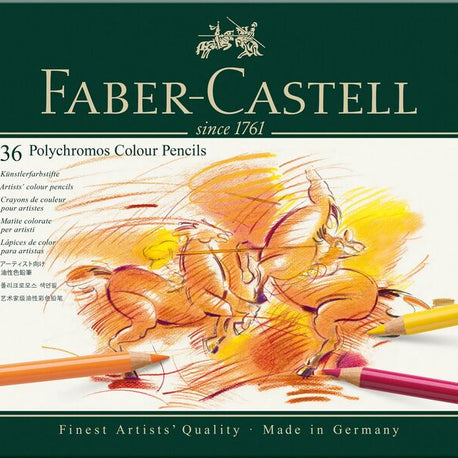 Kleurpotlood Faber-Castell Polychromos etui a 36 stuks