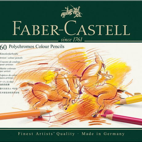 Kleurpotlood Faber-Castell Polychromos etui a 60 stuks