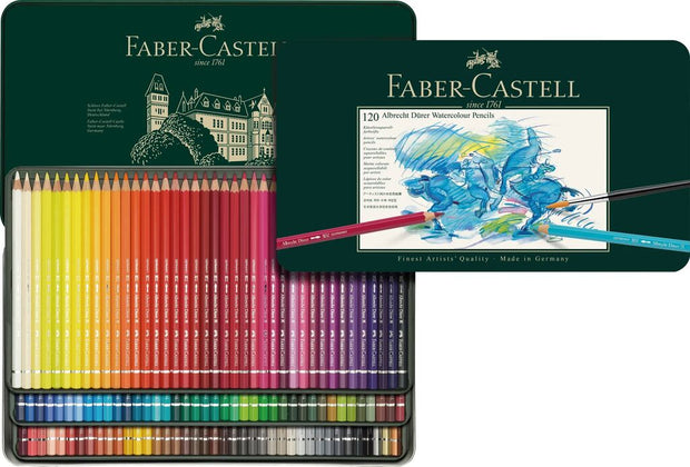Aquarelpotlood Faber-Castell Albrecht Dürer etui à 120 stuks