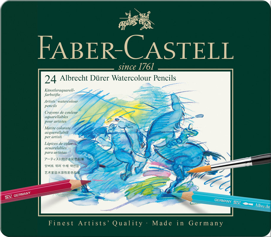 Aquarelpotlood Faber-Castell Albrecht Dürer etui à 24 stuks
