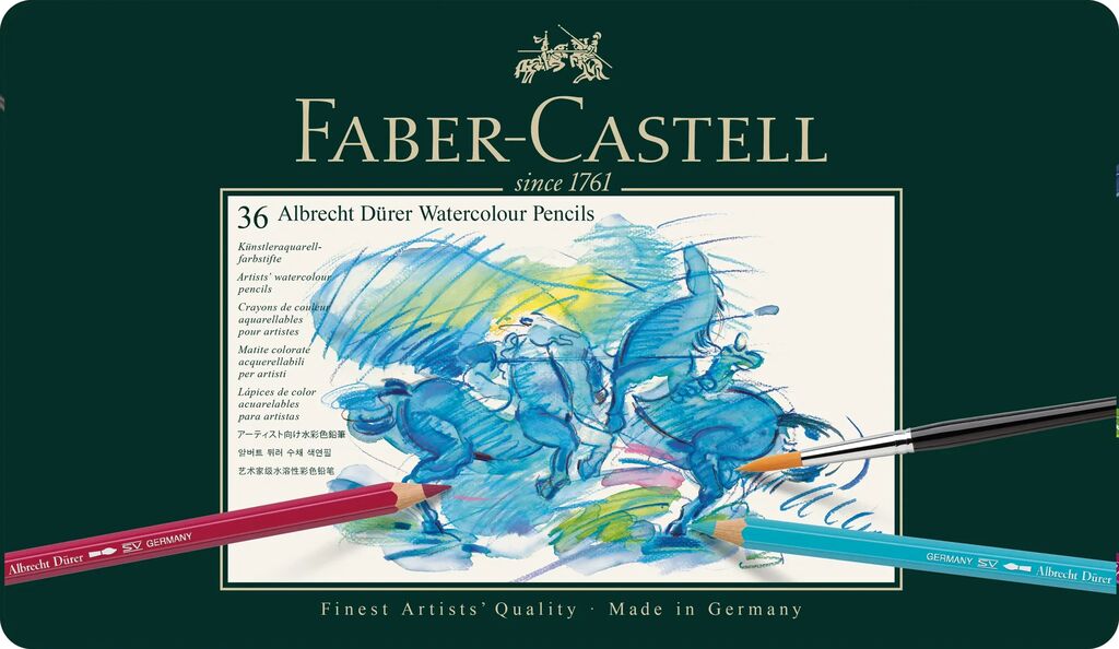 Aquarelpotlood Faber-Castell Albrecht Dürer etui à 36 stuks